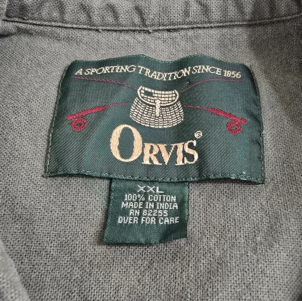 Vintage Orvis Men's Travel Norfolk Safari belted Bush Jacket Coat XXL Fishing - Picture 4 of 12